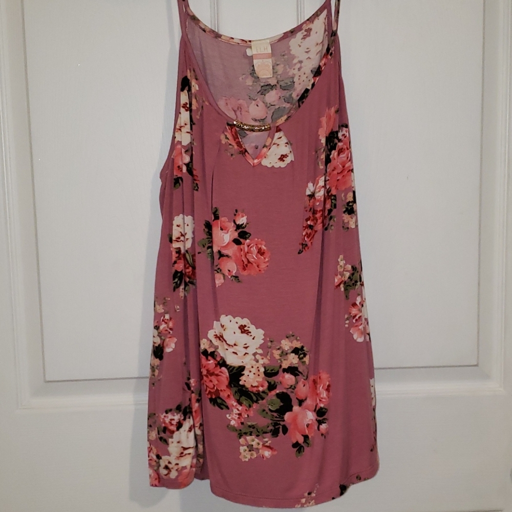 Flowy Floral Tank